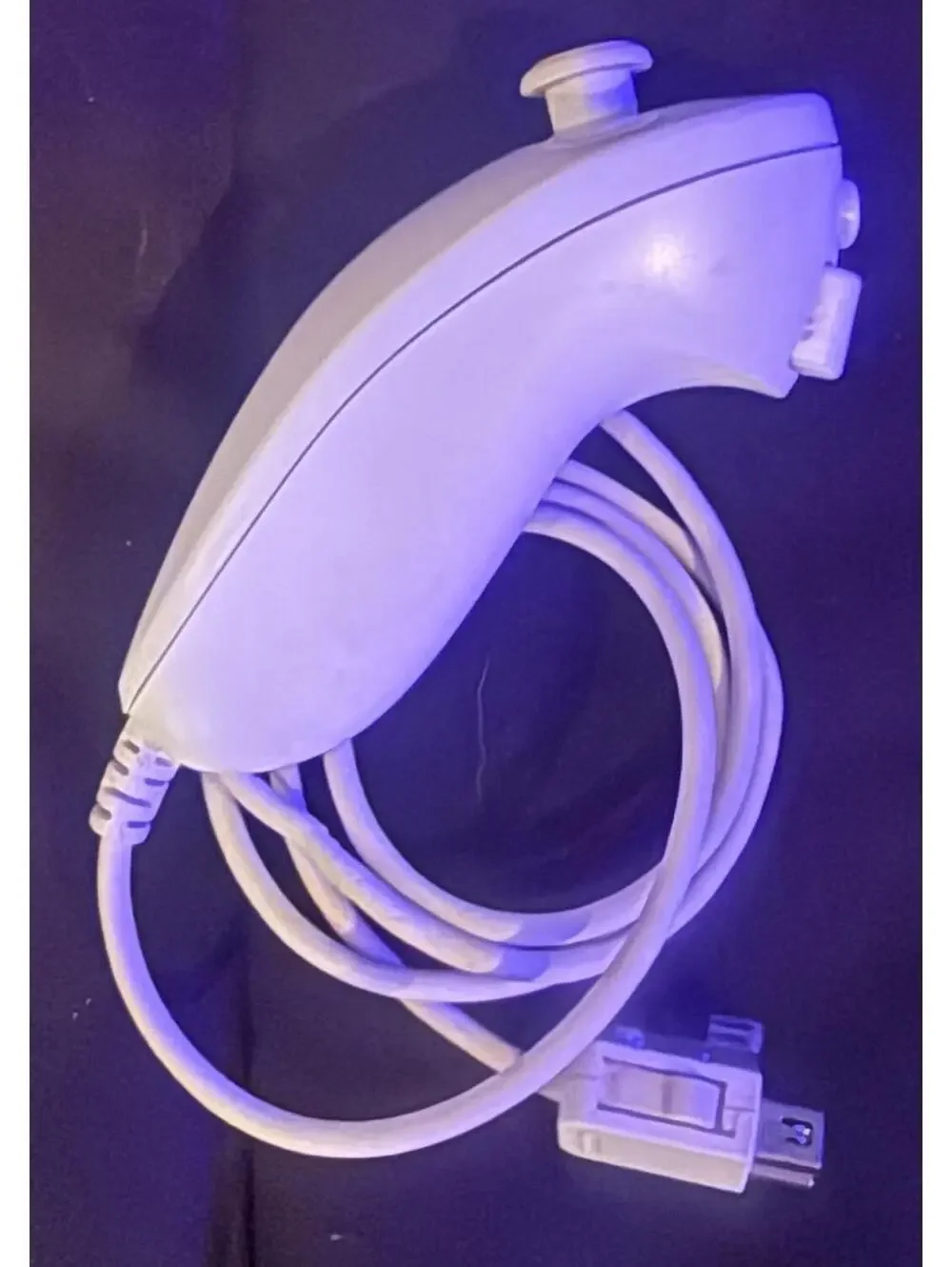 Nintendo Wii White Nunchuck RVL-004 Controller Official Genuine